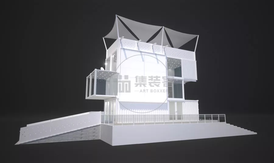 上海集裝客集裝箱改造集裝箱展館展廳酒店民宿商業(yè)街。。。。。